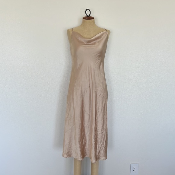 Show Me Your MuMu Verona Cowl Dress Size M - Picture 2 of 14